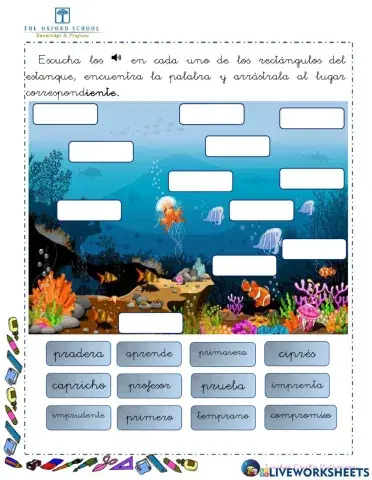 Sílabas trabadas pr