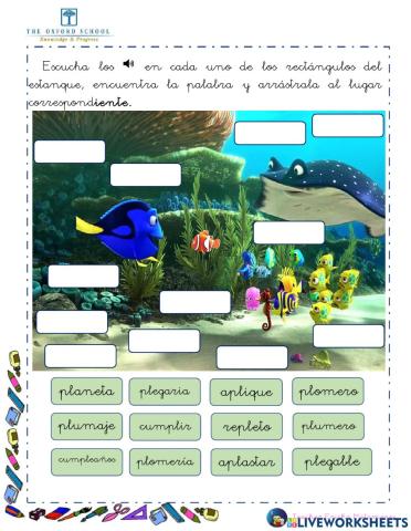 Sílabas trabadas pl