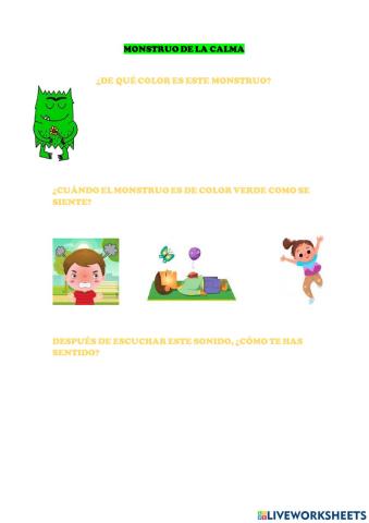 Monstruo de la calma