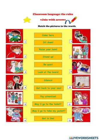 Classroom rules