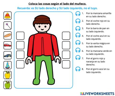 Lateralidad: su derecha y su izquierda
