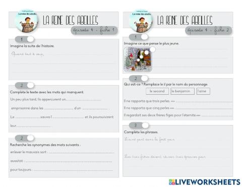 La reine des abeilles - épisode 4