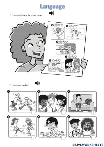 Likes and free time activities