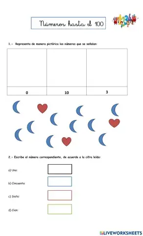 Quiz números hasta el100