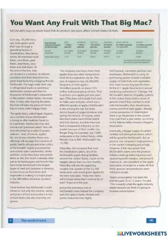 IELTS - Unit 7 Reading - Short Answers