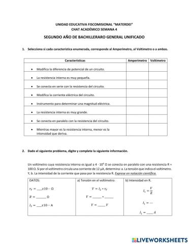 Instrumentos de Medida