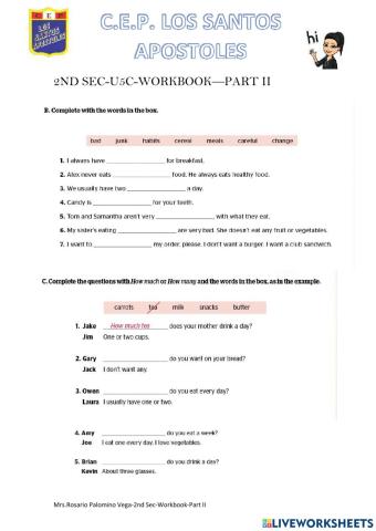 5C-You are what you eat