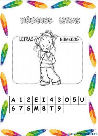 Números y letras