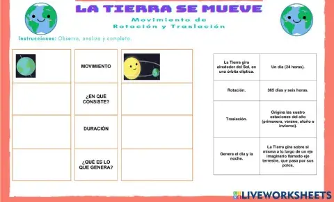 Movimiento de rotación y traslación