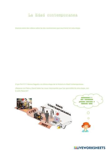 La Edad Contemporánea