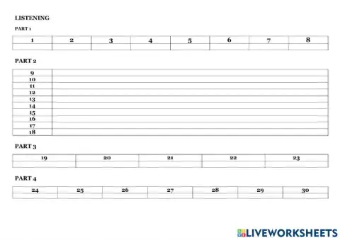Gold Experience B2 Workbook - Practice test 10 - Listening