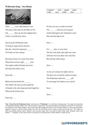 Wellerman song - Sea shanty