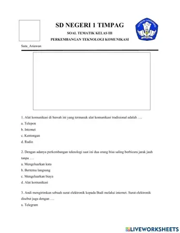 Perkembangan Teknologi