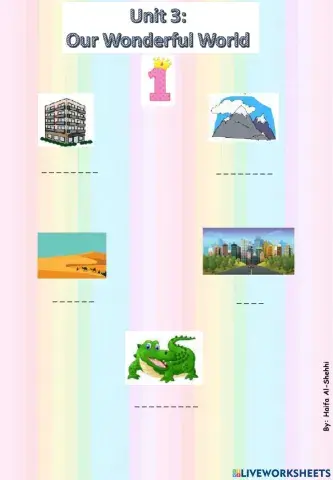 5B Interactive Spelling U3-1