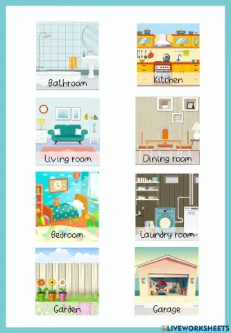 3. Parts of the house and furniture