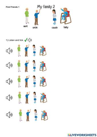 First Friends 1 - My family 2