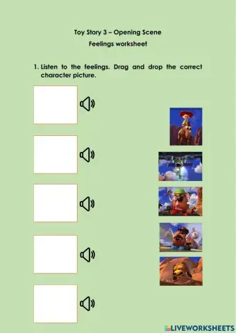 Toy Story - Feelings