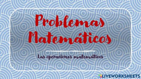 Problemas matemáticos