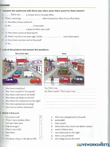 There was-There were