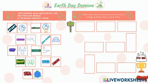 Earth Day Domino