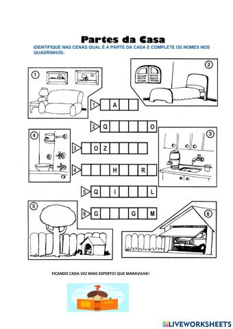 Partes da casa