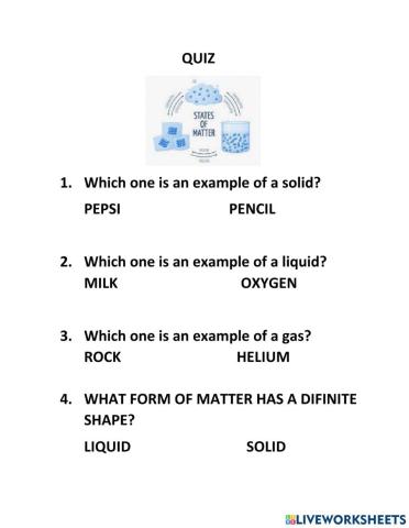 States of matter