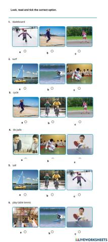 Activities with friends