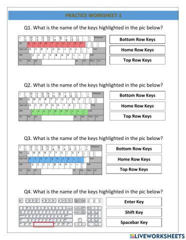Practice worksheet -1Term-3 Grade-3