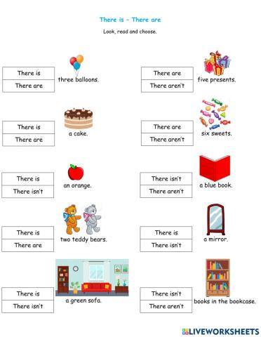 Elementary 1 - There is-There are