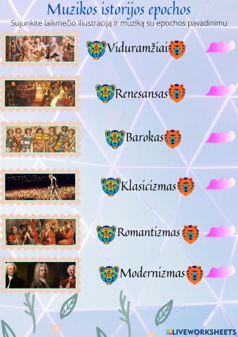 Muzikos epochos