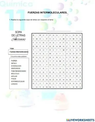 Fuerzas de Dispersión