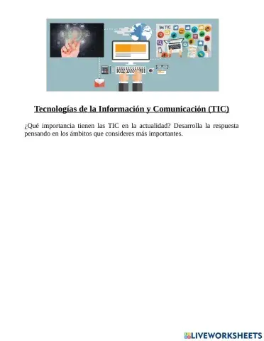Tecnologías de la Información y Comunicación