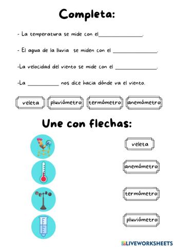 El tiempo, el aire y el agua