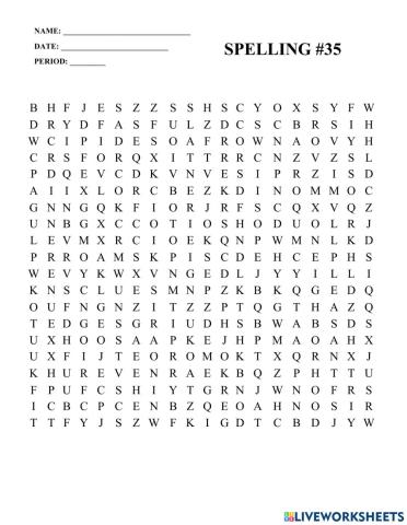 Word search -35
