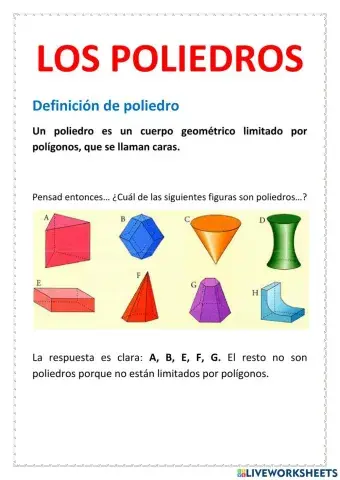 Los poliedros
