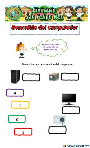 Buscar el orden de encendido del computador