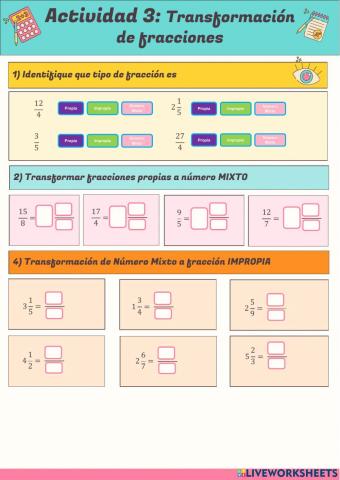 Actividad 3 transformación de fracciones 