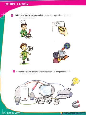 ACTIVIDAD N°1 - Uso de la Computadora