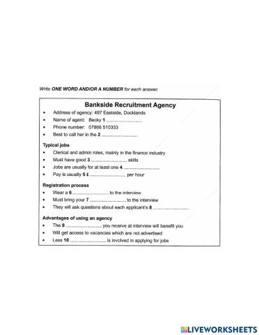 Listening practice C15T1