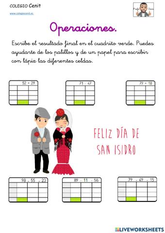 Sumas, restas y doblerrestas