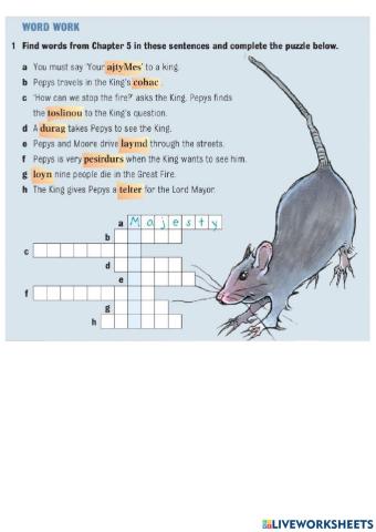 The great fire of London-Chapter 5