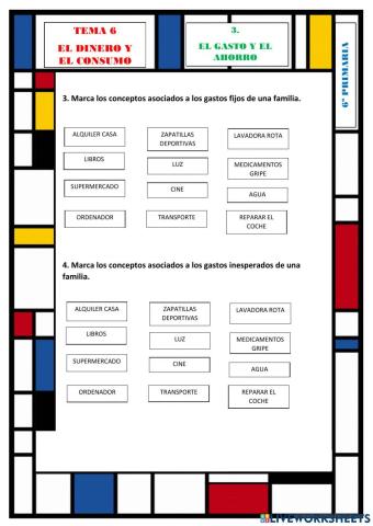 El gasto y el ahorro