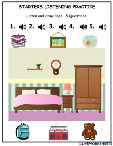 Starters Listening 3 Bedroom