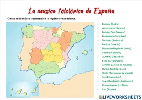 Música tradicional española