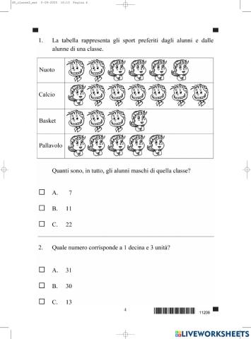 Prova invalsi 2005-06