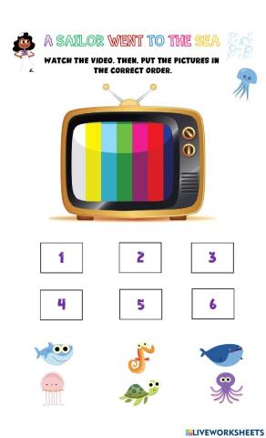 A sailor went to the sea