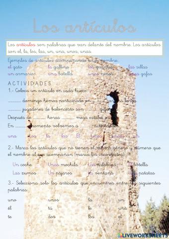 Los artículos