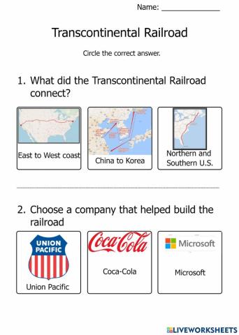 Transcontinental Railroad