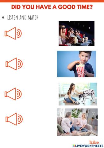 Did you have a good time?ii