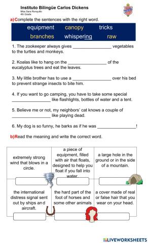 46 - Vocabulary Practice - 1-6